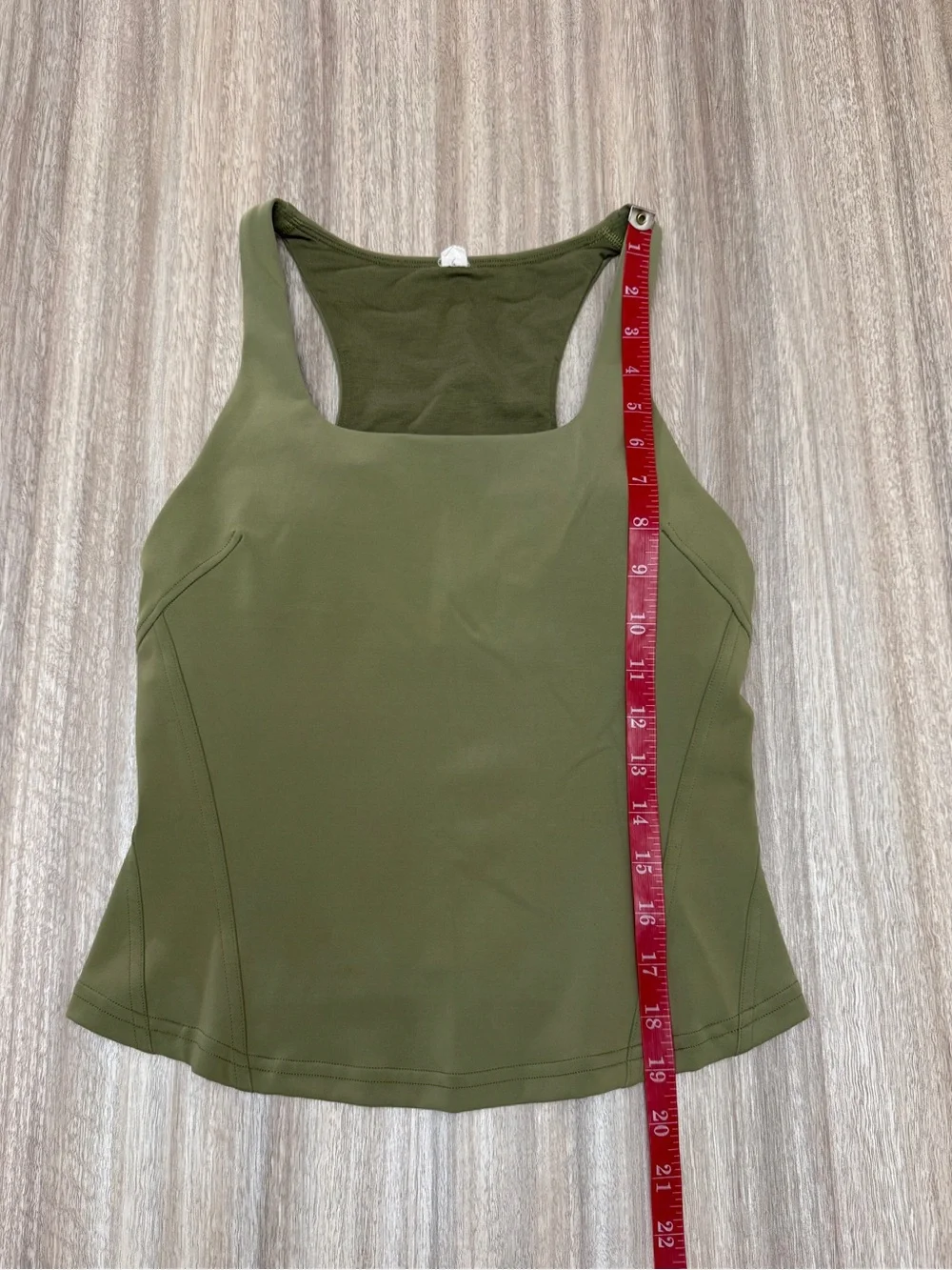 Lululemon Instill Tank Top Size 4 in Bronze Green